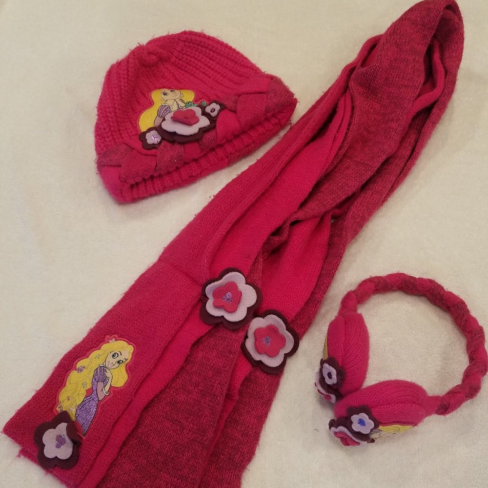 Disney Store Princess Rapunzel Girls Winter Set